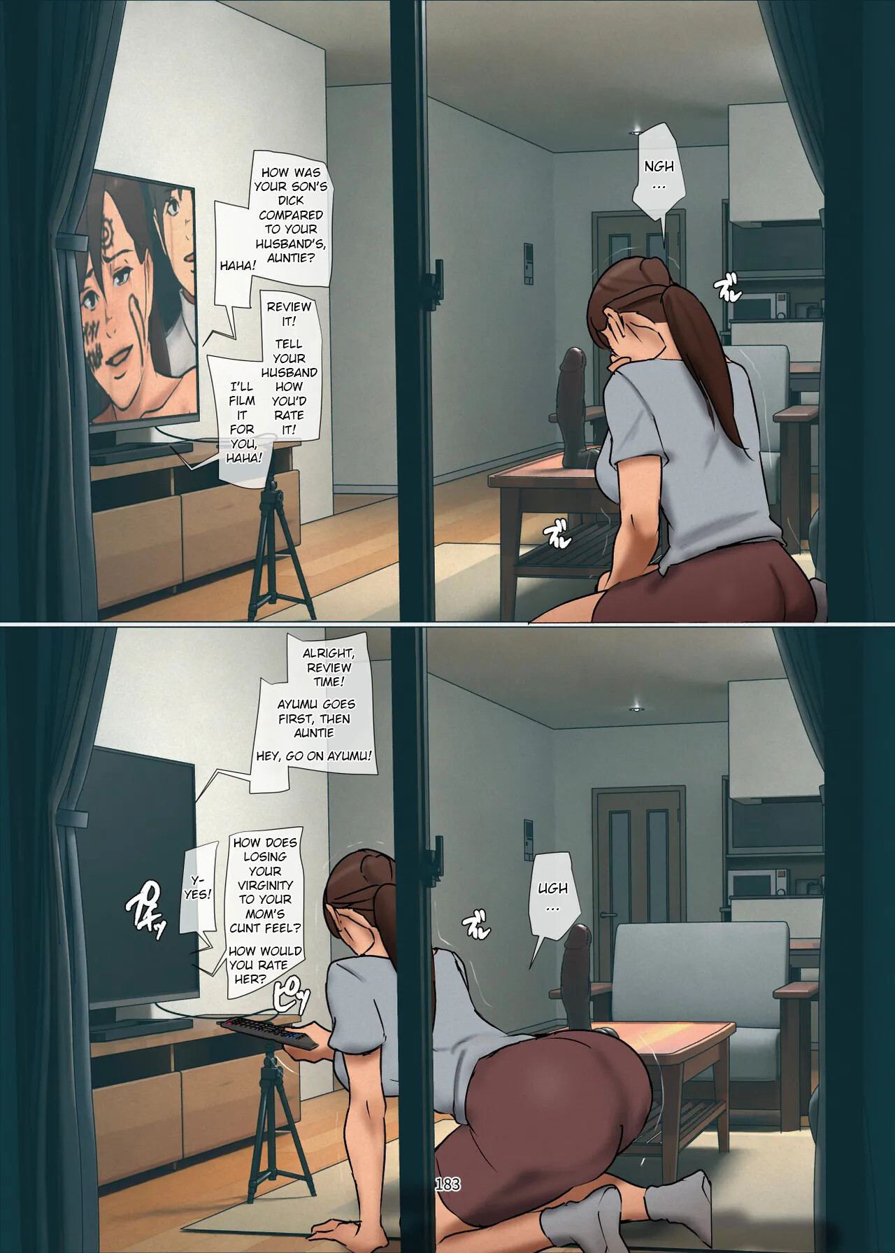 Hentai Manga Comic-Sacrificial Mother 3-Read-182